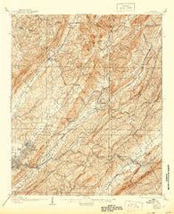 Leeds Alabama Historical topographic map, 1:62500 scale, 15 X 15 Minute, Year 1907