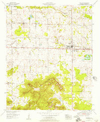 Leighton Alabama Historical topographic map, 1:24000 scale, 7.5 X 7.5 Minute, Year 1952