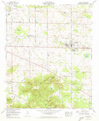 Leighton Alabama Historical topographic map, 1:24000 scale, 7.5 X 7.5 Minute, Year 1971