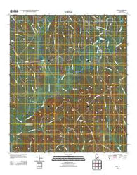 Leon Alabama Historical topographic map, 1:24000 scale, 7.5 X 7.5 Minute, Year 2011
