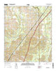 Letohatchee Alabama Current topographic map, 1:24000 scale, 7.5 X 7.5 Minute, Year 2014