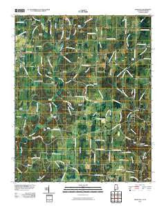 Lexington Alabama Historical topographic map, 1:24000 scale, 7.5 X 7.5 Minute, Year 2010
