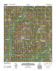 Libertyville Alabama Historical topographic map, 1:24000 scale, 7.5 X 7.5 Minute, Year 2011