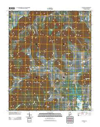 Lim Rock Alabama Historical topographic map, 1:24000 scale, 7.5 X 7.5 Minute, Year 2011