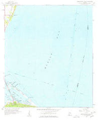Little Dauphin Island Alabama Historical topographic map, 1:24000 scale, 7.5 X 7.5 Minute, Year 1958
