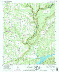 Little River Alabama Historical topographic map, 1:24000 scale, 7.5 X 7.5 Minute, Year 1967