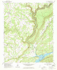Little River Alabama Historical topographic map, 1:24000 scale, 7.5 X 7.5 Minute, Year 1967