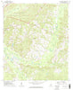 Little Texas Alabama Historical topographic map, 1:24000 scale, 7.5 X 7.5 Minute, Year 1971