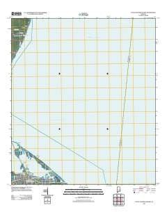Little Dauphin Island Alabama Historical topographic map, 1:24000 scale, 7.5 X 7.5 Minute, Year 2011