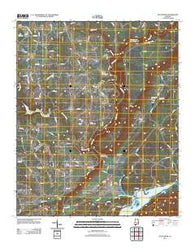 Little River Alabama Historical topographic map, 1:24000 scale, 7.5 X 7.5 Minute, Year 2011