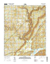 Little River Alabama Current topographic map, 1:24000 scale, 7.5 X 7.5 Minute, Year 2014