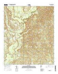 Loango Alabama Current topographic map, 1:24000 scale, 7.5 X 7.5 Minute, Year 2014