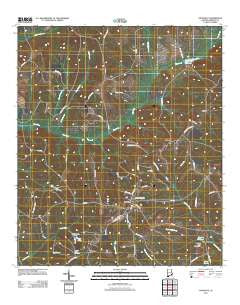 Louisville Alabama Historical topographic map, 1:24000 scale, 7.5 X 7.5 Minute, Year 2011