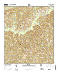 Louisville Alabama Current topographic map, 1:24000 scale, 7.5 X 7.5 Minute, Year 2014