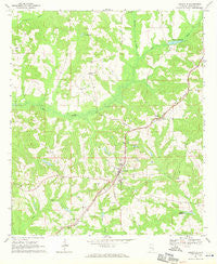 Louisville Alabama Historical topographic map, 1:24000 scale, 7.5 X 7.5 Minute, Year 1968