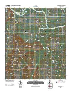 Lowndesboro Alabama Historical topographic map, 1:24000 scale, 7.5 X 7.5 Minute, Year 2011