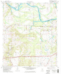 Lowndesboro Alabama Historical topographic map, 1:24000 scale, 7.5 X 7.5 Minute, Year 1981