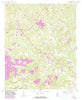 Lynn Alabama Historical topographic map, 1:24000 scale, 7.5 X 7.5 Minute, Year 1958