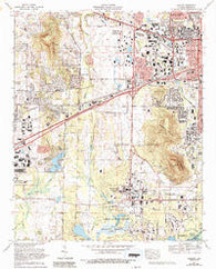 Madison Alabama Historical topographic map, 1:24000 scale, 7.5 X 7.5 Minute, Year 1975