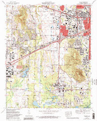 Madison Alabama Historical topographic map, 1:24000 scale, 7.5 X 7.5 Minute, Year 1975
