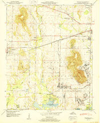 Madison Alabama Historical topographic map, 1:24000 scale, 7.5 X 7.5 Minute, Year 1950