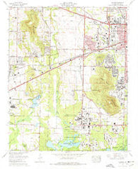 Madison Alabama Historical topographic map, 1:24000 scale, 7.5 X 7.5 Minute, Year 1975
