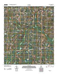 Madrid Alabama Historical topographic map, 1:24000 scale, 7.5 X 7.5 Minute, Year 2011