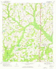 Madrid Alabama Historical topographic map, 1:24000 scale, 7.5 X 7.5 Minute, Year 1969