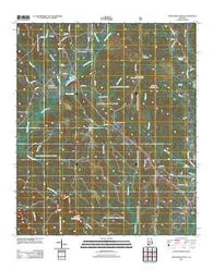 Maplesville West Alabama Historical topographic map, 1:24000 scale, 7.5 X 7.5 Minute, Year 2011