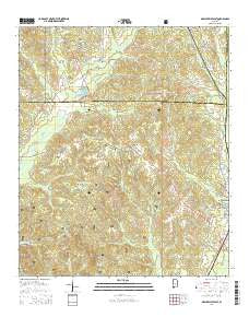 Maplesville West Alabama Current topographic map, 1:24000 scale, 7.5 X 7.5 Minute, Year 2014