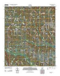 Marbury Alabama Historical topographic map, 1:24000 scale, 7.5 X 7.5 Minute, Year 2011