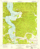 Margerum Alabama Historical topographic map, 1:24000 scale, 7.5 X 7.5 Minute, Year 1953