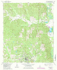 Marion North Alabama Historical topographic map, 1:24000 scale, 7.5 X 7.5 Minute, Year 1979