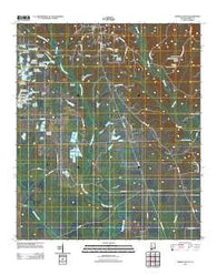 Marion South Alabama Historical topographic map, 1:24000 scale, 7.5 X 7.5 Minute, Year 2011