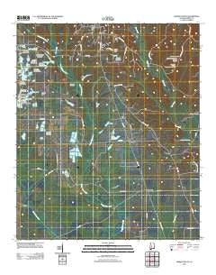 Marion South Alabama Historical topographic map, 1:24000 scale, 7.5 X 7.5 Minute, Year 2011