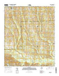 Marvyn Alabama Current topographic map, 1:24000 scale, 7.5 X 7.5 Minute, Year 2014