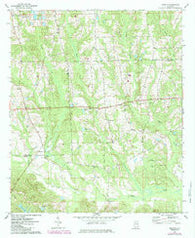 Marvyn Alabama Historical topographic map, 1:24000 scale, 7.5 X 7.5 Minute, Year 1971