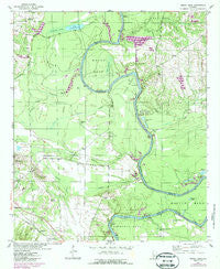 Mason Bend Alabama Historical topographic map, 1:24000 scale, 7.5 X 7.5 Minute, Year 1947