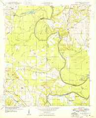 Mason Bend Alabama Historical topographic map, 1:24000 scale, 7.5 X 7.5 Minute, Year 1948