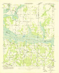 Mason Ridge Alabama Historical topographic map, 1:24000 scale, 7.5 X 7.5 Minute, Year 1936