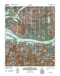 Mason Ridge Alabama Historical topographic map, 1:24000 scale, 7.5 X 7.5 Minute, Year 2011