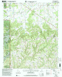 Massey Alabama Historical topographic map, 1:24000 scale, 7.5 X 7.5 Minute, Year 2000