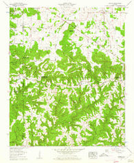 Massey Alabama Historical topographic map, 1:24000 scale, 7.5 X 7.5 Minute, Year 1960