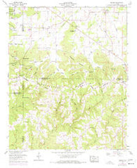 Massey Alabama Historical topographic map, 1:24000 scale, 7.5 X 7.5 Minute, Year 1960