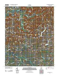 Masterson Mill Alabama Historical topographic map, 1:24000 scale, 7.5 X 7.5 Minute, Year 2011