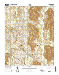 Maysville Alabama Current topographic map, 1:24000 scale, 7.5 X 7.5 Minute, Year 2014