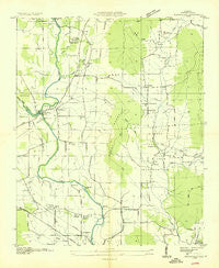 Maysville Alabama Historical topographic map, 1:24000 scale, 7.5 X 7.5 Minute, Year 1936