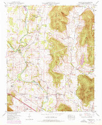 Maysville Alabama Historical topographic map, 1:24000 scale, 7.5 X 7.5 Minute, Year 1948