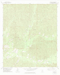 McEntyre Alabama Historical topographic map, 1:24000 scale, 7.5 X 7.5 Minute, Year 1978