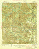 McIntosh Alabama Historical topographic map, 1:62500 scale, 15 X 15 Minute, Year 1944